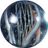 Image 2 : Marble: (Lot 66) Latticinio Core Swirl. 9/16". Mint 9.8.