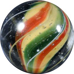Marble: (Lot 93) Solid Core Swirl. 21/32". Polished.