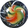 Image 3 : Marble: (Lot 93) Solid Core Swirl. 21/32". Polished.