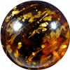 Image 2 : Marble: (Lot 109) Amber Mica. 27/32". Mint 9.3.