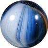 Image 2 : Marble: (Lot 119) Akro Agate. Sparkler. 11/16". Mint- 9.2.