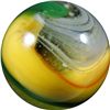 Image 1 : Marble: (Lot 124) Akro Agate. Hybrid Popeye Corkscrew. 5/8". Mint 9.9.