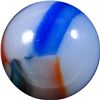 Image 2 : Marble: (Lot 127) Peltier Glass. Hybrid Rainbo. 15/32". Mint 9.6.