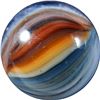 Image 2 : Marble: (Lot 136) Akro Agate. Sparkler. 5/8". Mint- 9.0.