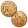 Image 1 : $2.5 Indian Gold - Quarter Eagles - 1908 to 1929 - Random date