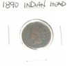 Image 1 : 1890 INDIAN HEAD PENNY *RARE KEY NICE PENNY PLEASE LOOK AT PICTURE TO DETERMINE GRADE*!!