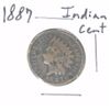 Image 1 : 1887 INDIAN HEAD PENNY *NICE PENNY PLEASE LOOK AT PICTURE TO DETERMINE GRADE*!!