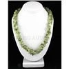 Image 1 : 739.00CTW 21in. GREENCHARTREUSE CHIPPED STONE NECKLACE