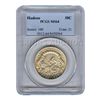 Image 1 : Certified Commemorative Half Dollar Hudson MS64 PCGS