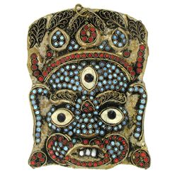 Vintage Tibet Buddha Ritual Mask (ANT-2026)