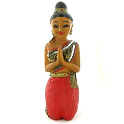 Handcarved Thai Greeter (CLB-1041)