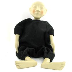 Hand Crafted Porcelain Puppet Doll (CLB-1097)