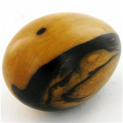 Handcarved Ebony Wood Worry Stone (DEC-886)