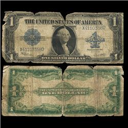 1923 $1 Large Silver Certificate Circ Scarce (CUR-05997)