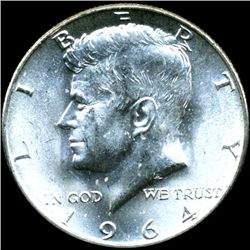 1964D JFK Half XF/AU Scarce Underweight ERROR (COI-11390)