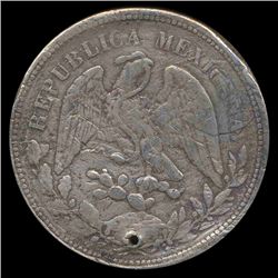 1904 Mexico MoAM 1 Peso VF/XF (COI-8641)