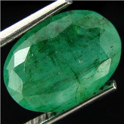 3.6ct Columbian Emerald  Oval (GEM-35095)