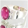 Image 2 : 38twc Ruby Sterling Ring (JEW-4114A)