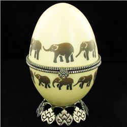 Faberge Style Goose Egg Photo Frame (DEC-586)
