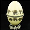 Image 1 : Faberge Style Goose Egg Photo Frame (DEC-586)