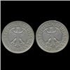 1964D/J Germany 1 Mark Hi Grade Scarce 2 Pcs (COI-8163)