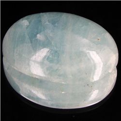 59.05ct Sky Blue Aquamarine Cabochon (GEM-45460)
