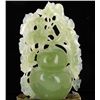 Image 4 : Chinese Handcarved Jade Pears on Base (DEC-860)