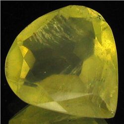 23.36ct Untreated Natural Lemon Citrine Pear (GEM-39175)