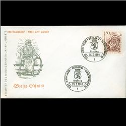 1969 Berlin Germany First Day Postal Cover (STM-2798)