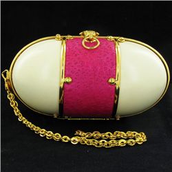 Handmade Goose Egg Clutch Handbag Evening Bag (ACT-407)