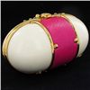 Image 3 : Handmade Goose Egg Clutch Handbag Evening Bag (ACT-407)