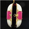 Image 4 : Handmade Goose Egg Clutch Handbag Evening Bag (ACT-407)