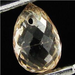 0.77ct Green Tourmaline Briolette (GEM-40633)