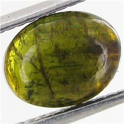 1.55ct Green Tourmaline Cabochon Oval (GEM-39551)