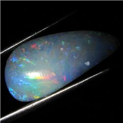 7.78ct Australian Black Opal Doublet Full Fire (GEM-36010)