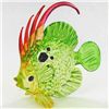 Image 1 : Handcrafted Blown Glass Fish (DEC-977)