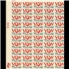 Image 1 : 1974 US VFW 10c Mint Sheet (STM-1791)