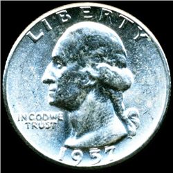 1957 Washington 25c MS65 (COI-12085)