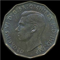 1948 Britian 3p MS66 Great Toning (COI-8868)