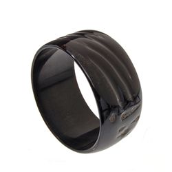 Scarce Water Buffalo Horn Natural Bangle Bracelet (JEW-135)