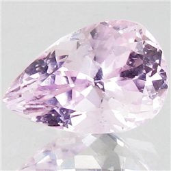 7.35ct Sparking Top Pink Kunzite Pear (GEM-43819)