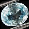 0.84ct Seafoam Blue Cambodia Zircon Oval (GEM-8614B)