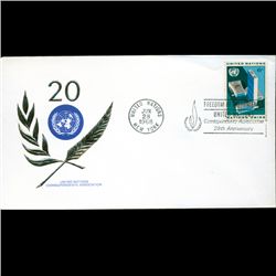 1968 UN First Day Postal Cover (STM-2746)