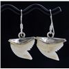Sterling Shark Ivory Earrings (JEW-1957)