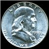 Image 2 : 1959 Franklin Half MS64FBL Die Crack ERROR (COI-10770)