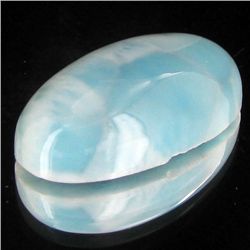 24.3ct Scarce Carribean Larimar Cabochon (GEM-45610)