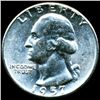 Image 1 : 1957 Washington 25c MS64 Overweight ERROR (COI-12082)