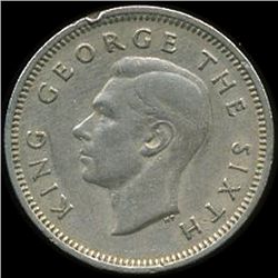 1950 New Zealand 6p VF/XF Details (COI-10219)