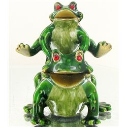 Enameled Handcrafted Jewel Box (CLB-1137)