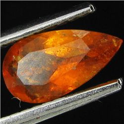 0.95ct Mandarin Fire Orange Clinohumite Pear (GEM-44014)